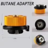 sg-11134201-7rcce-lsps6pfyfe5g93.webp Camping Stove Gas Adapter Camp Propane Tank Connector Gas Burner Stove Gas Bottle Cylinder