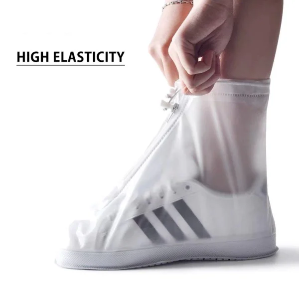 Waterproof Shoe Cover Reusable Foot Protector Elastic Travel Rain Boots Overshoes Camping Outdoor