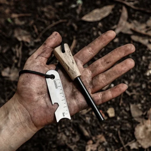 Fire Starter Ferro Rod Ferrocerium Rod Batu Api Fire Starter Survival Kit Outdoor Camping Hiking