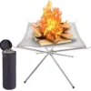 sg-11134201-7rce7-m6bzrbptehkwe9.webp Folding Stainless Steel Portable Fire Pit for Camping Outdoor Picnic