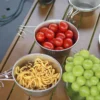 Stainless Steel Camping Bowl Cookware Sierra Cup With Foldable Handle For Camping Picnic Hiking And Outdoor Cooking