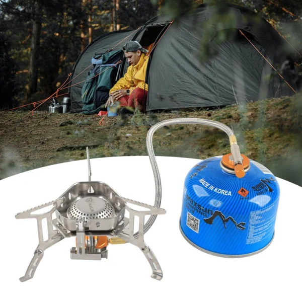 sg-11134201-7rdw1-lxmtu42tvy2w66.webp Outdoor Portable Camping Gas Stove Folding Light Weight Dapur Camping Mini Wind Proof For Hiking Cooking Survival Picnic