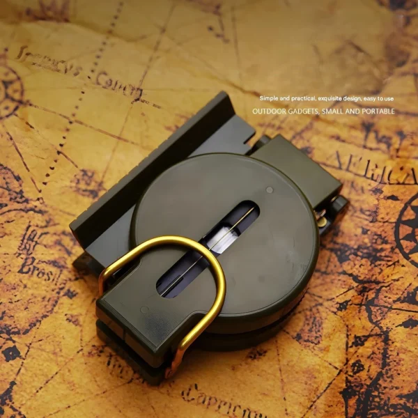 Lensatic Sighting Compass Navigations Outdoor Hiking Emergencies Navigations Mountaineering Outdoor Kompas