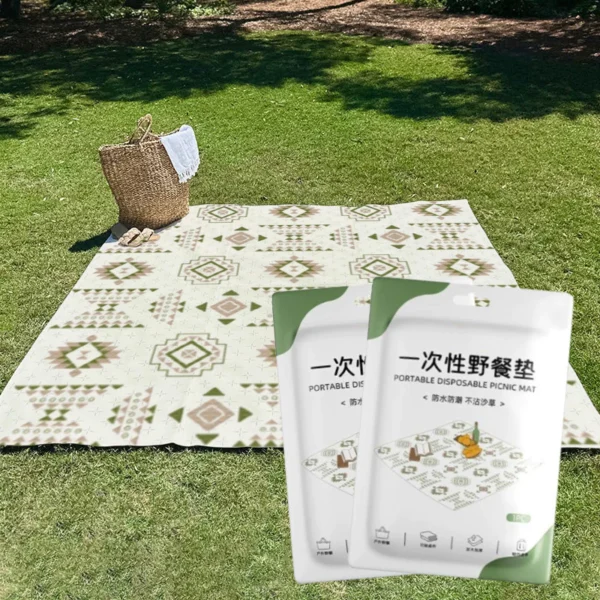 sg-11134201-821ff-mh7dfj308o3z9d.webp 200x200cm Outdoor Camping Picnic Mat Disposable Outdoor Beach Waterproof Blanket Tikar Berkelah