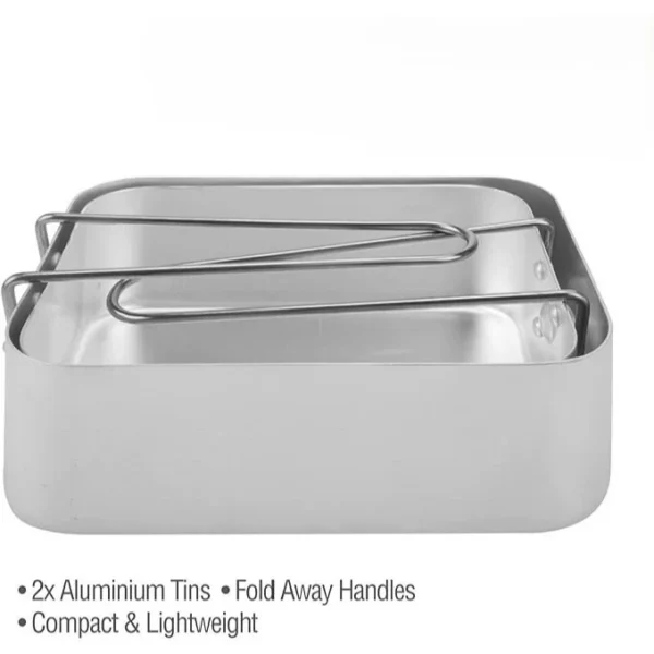 sg-11134201-824j3-mebq7cjharr609.webp 2 Pcs Camping Portable Aluminium Messtin Mess Tin Cookware Set Memasak Outdoor Cooking Kit Masak