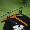 Foldable Clothes Hanger Aluminum Camping Portable Drying Hanging Rack Penyangkut Kain Baju