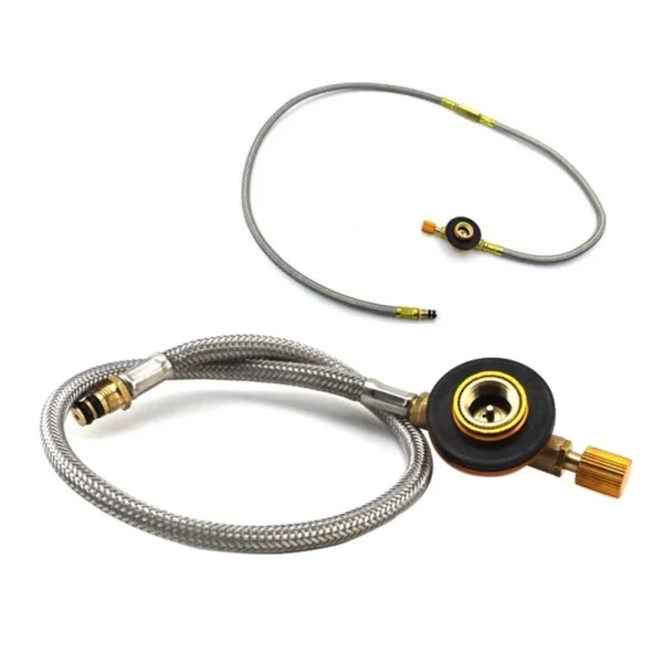 Hose Adapter Gas Camping Stove Butane to Dapur EN417 Screw Type 60cm 150cm
