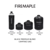 sg-11134201-82635-mjzrmdcbqsxxfd.webp FIREMAPLE Black Premium Butane ISO Butane Gas 110g 450g