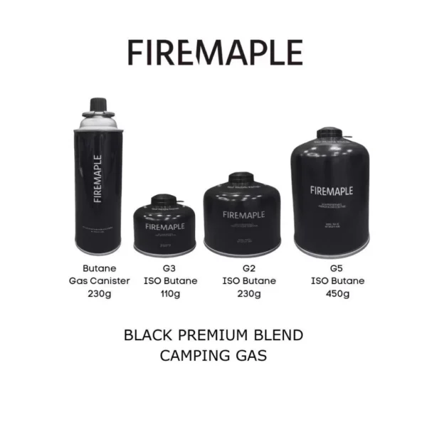 sg-11134201-82635-mjzrmdcbqsxxfd.webp FIREMAPLE Black Premium Butane ISO Butane Gas 110g 450g