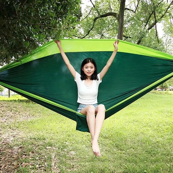 sg-11134202-7qvek-lf0o8weockfnf4.webp Heavy Duty Extra Large Camping Hammock Beach Picnic Hiking Tree Hanging Swing Bed Portable Backpack Travel Sleeping Beds