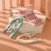 Mini Foldable Clothes Hanger Magic Drying Rack With Clips Travel Camping Hiking Wardrobe Organizer